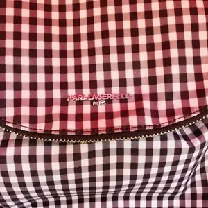 Karl Lagerfeld Mini Style Checkered Backpack purse Karl Lagerfeld | Bags | Karl Lagerfeld Mini Style Checkered  main image 4